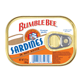 Bumble Bee&nbsp;Sardines&nbsp;In Hot Sauce Full-Size Picture